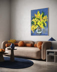 'Mimosa' Painting - Framed Fine Art Paper Print